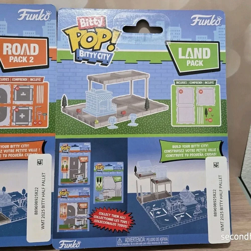 Funko Bitty City: Road Pack 1 & 2 /plus  Land Pack